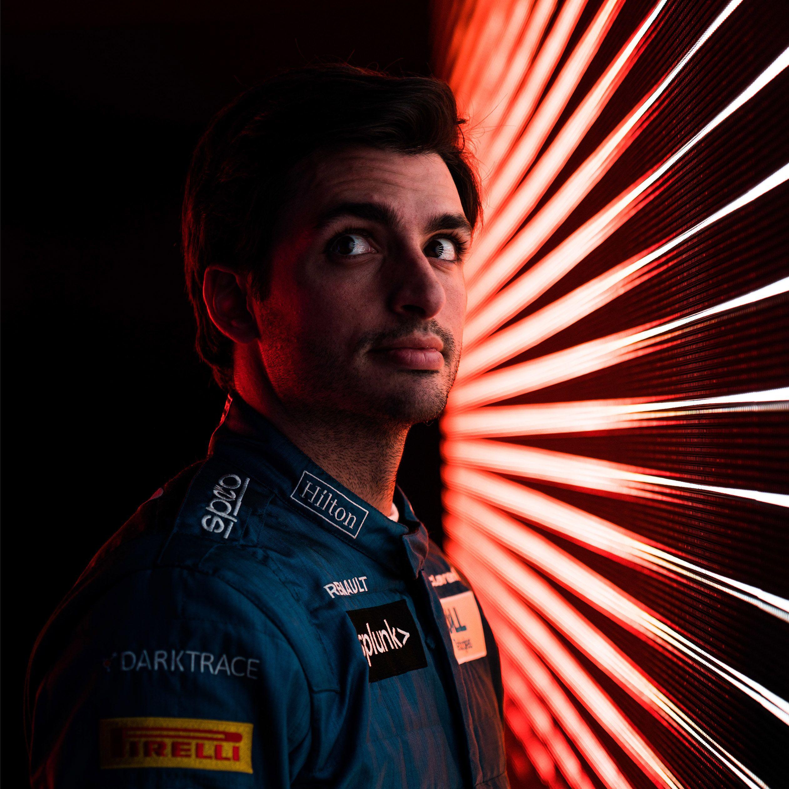 Carlos Sainz Ferrari Portrait